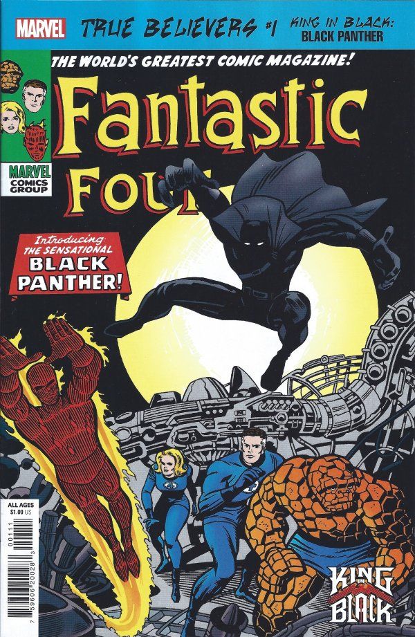 True Believers: King in Black - Black Panther Comic