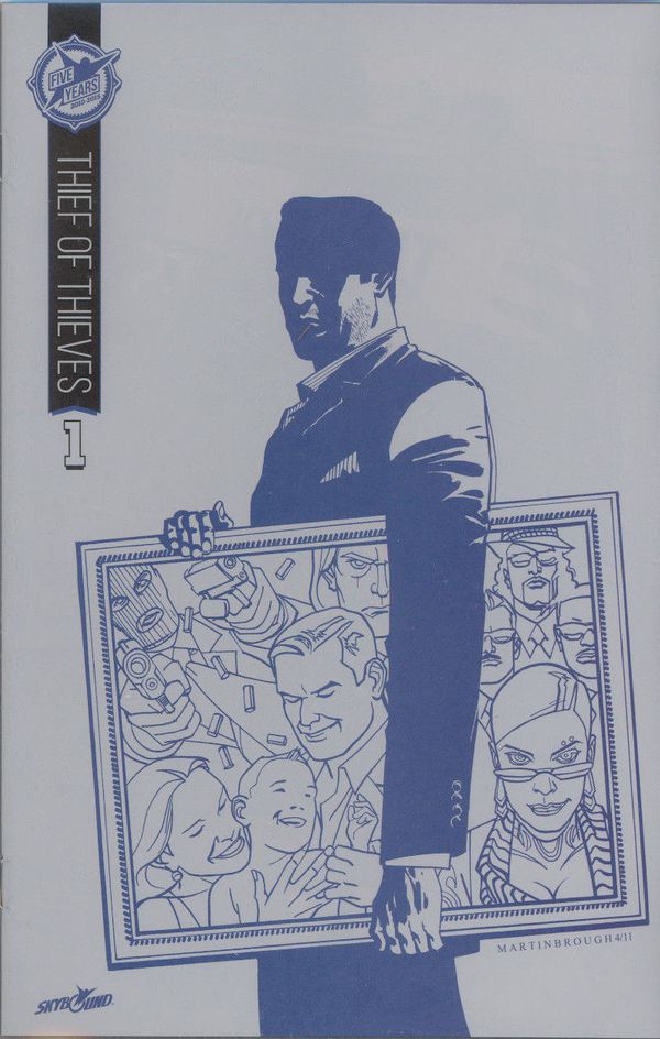 Thief Of Thieves #1 (SDCC 5th Anniversary Blue Sketch Variant)