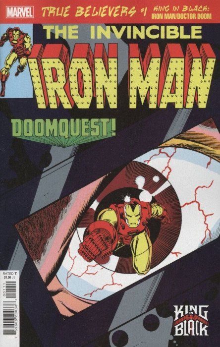 True Believers: King in Black - Iron Man / Doctor Doom Comic