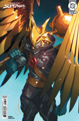 Absolute Superman #16 (Second Printing Cvr B Gerald Parel Card Stock Variant)