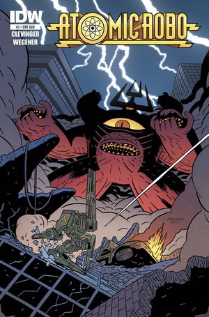 Atomic Robo &amp;amp; The Ring Of Fire #3 (Subscription Variant)