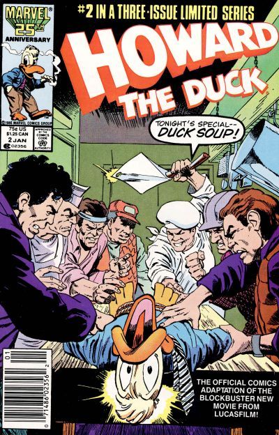 Howard the Duck: The Movie #2 Comic