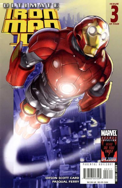 Ultimate Iron Man II #3 Comic