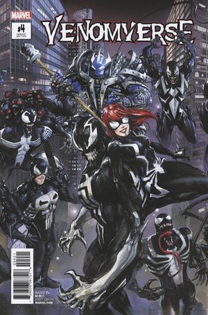 Venomverse #4 (Crain Connecting Variant)