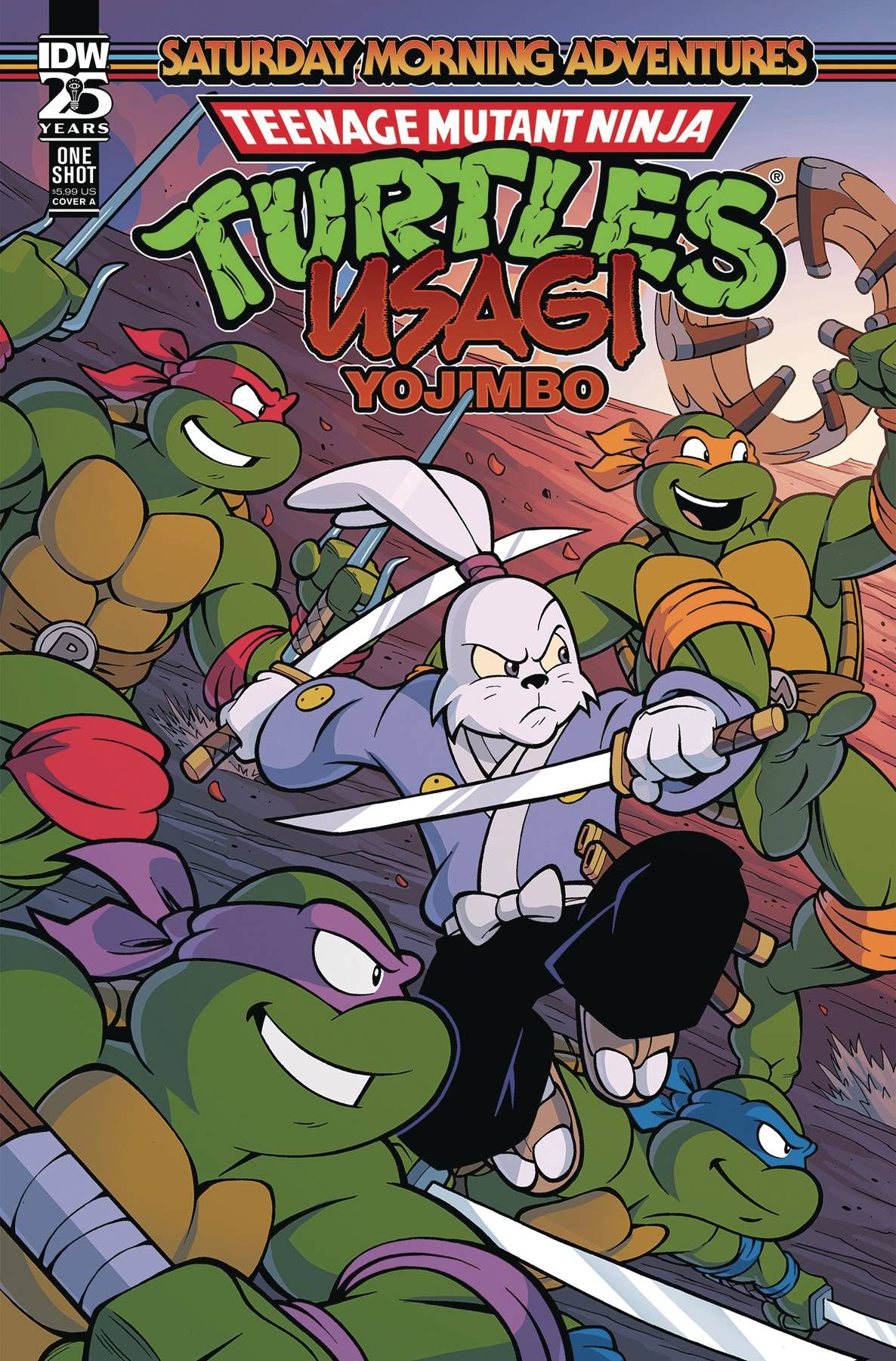 Teenage Mutant Ninja Turtles / Usagi Yojimbo: Saturday Morning Adventures #1 Comic