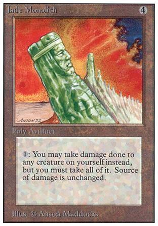 Jade Monolith (Unlimited) Trading Card