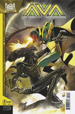 Aliens vs. Avengers #2 (Medina Variant Cover)