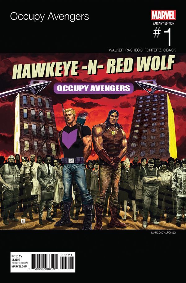 Occupy Avengers #1 (Hip Hop Variant)