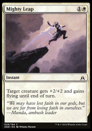 Mighty Leap (Oath of the Gatewatch) Trading Card