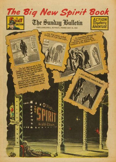 Spirit Section #2/23/1947 Comic