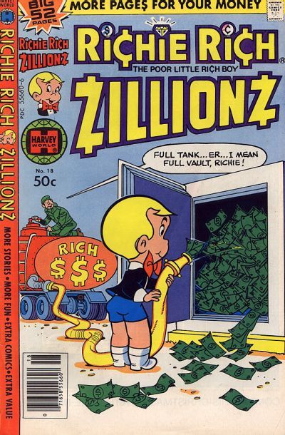 Richie Rich Zillionz #18 Comic