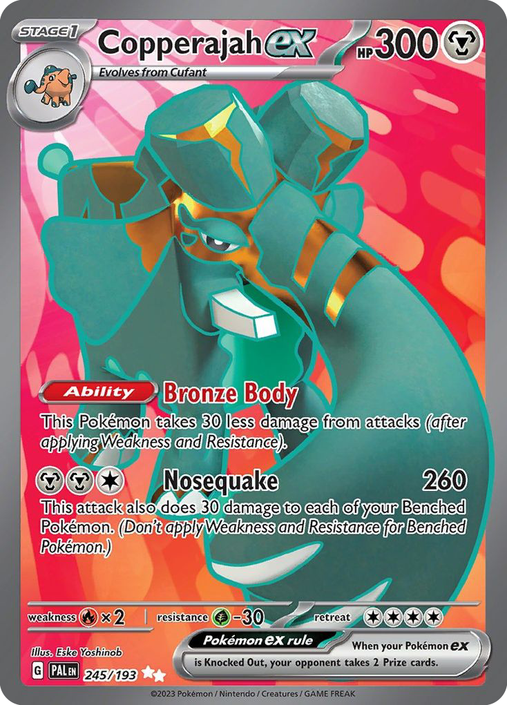 Copperajah ex (245/193) - Paldea Evolved Pokémon Card