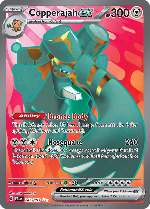 Copperajah ex (245/193) - Paldea Evolved