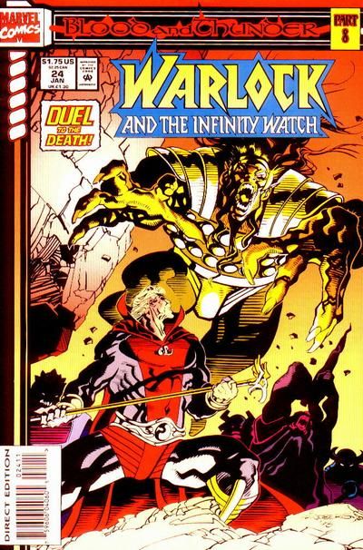 Warlock and the Infinity Watch #24 Comic
