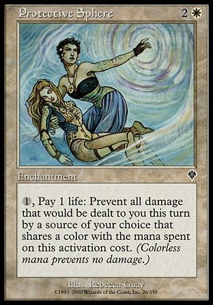 Protective Sphere (Invasion) Trading Card