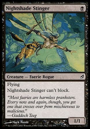 Nightshade Stinger (Lorwyn) Trading Card