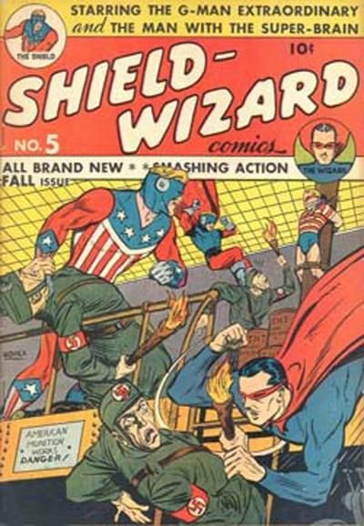 Shield-Wizard Comics #5 Comic