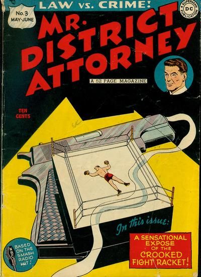 Mr. District Attorney #3 Comic