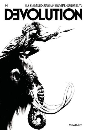 Devolution #4 (Cover B 10 Copy Lee B&w Cover)
