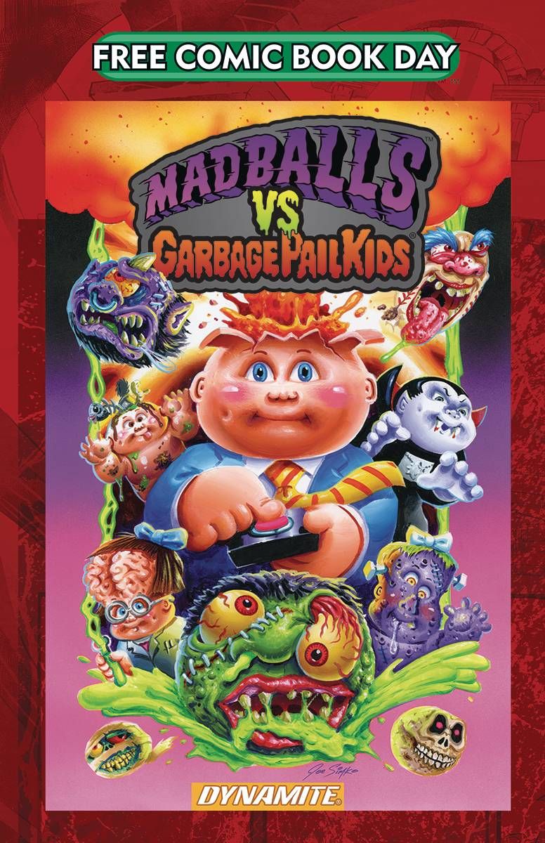 Free Comic Book Day 2023: Madballs VS Garbage Pail Kids Comic