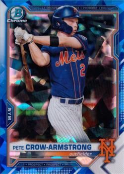 Pete Crow-Armstrong 2021 Bowman Sapphire Edition Baseball #BCP-22 Sports Card