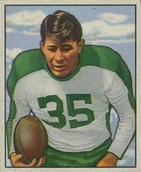 Pete Pihos 1950 Bowman #134 Sports Card