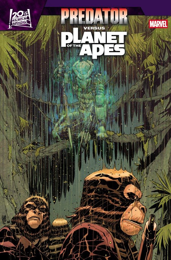 Predator vs. the Planet of the Apes #2 (1:25 Mike Henderson Variant) Comic