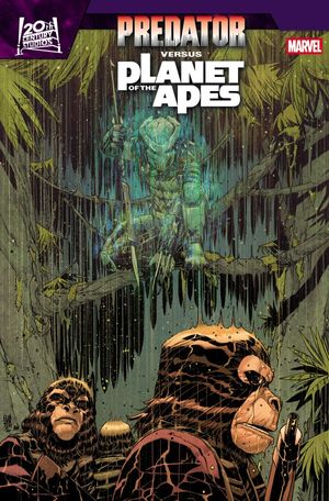 Predator vs. the Planet of the Apes #2 (1:25 Mike Henderson Variant)