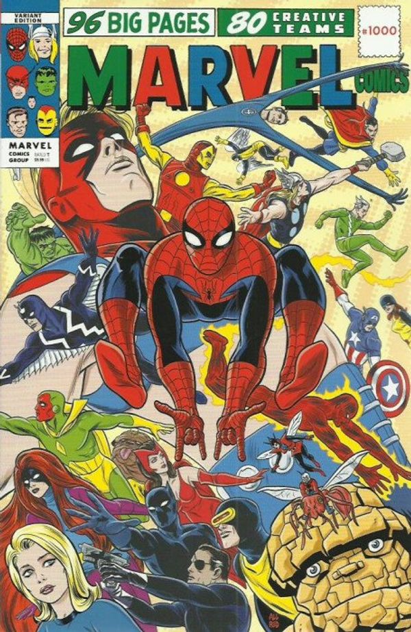Marvel Comics #1000 (Allred 60s Variant)