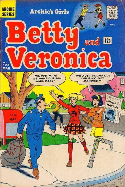 Archie's Girls Betty and Veronica #123 Comic