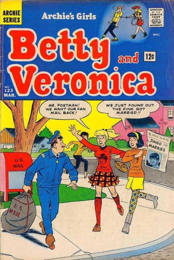 Archie's Girls Betty and Veronica #123