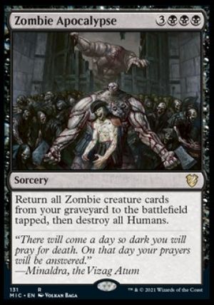 Zombie Apocalypse (Innistrad Midnight Hunt Commander Decks)