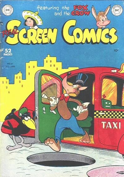 Real Screen Comics #27 Comic