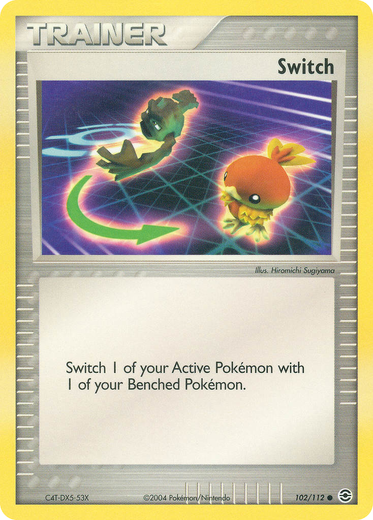 Switch (Trainer: Item) (102/112) - FireRed & LeafGreen Pokémon Card