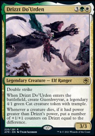 Drizzt Do'Urden (Dungeons & Dragons: Adventures in the Forgotten Realms) Trading Card