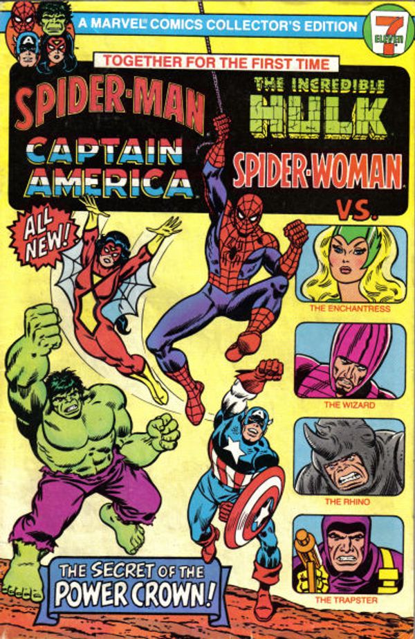Spider-Man, Captain America, The Incredible Hulk and Spider-Woma #?