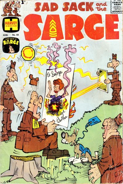 Sad Sack And The Sarge #83 Comic