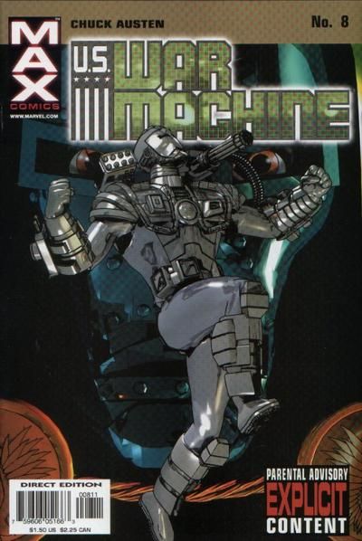 U.S. War Machine #8 Comic