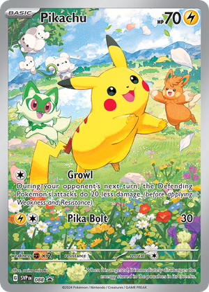 Pikachu (88/148) - Scarlet & Violet Black Star Promos