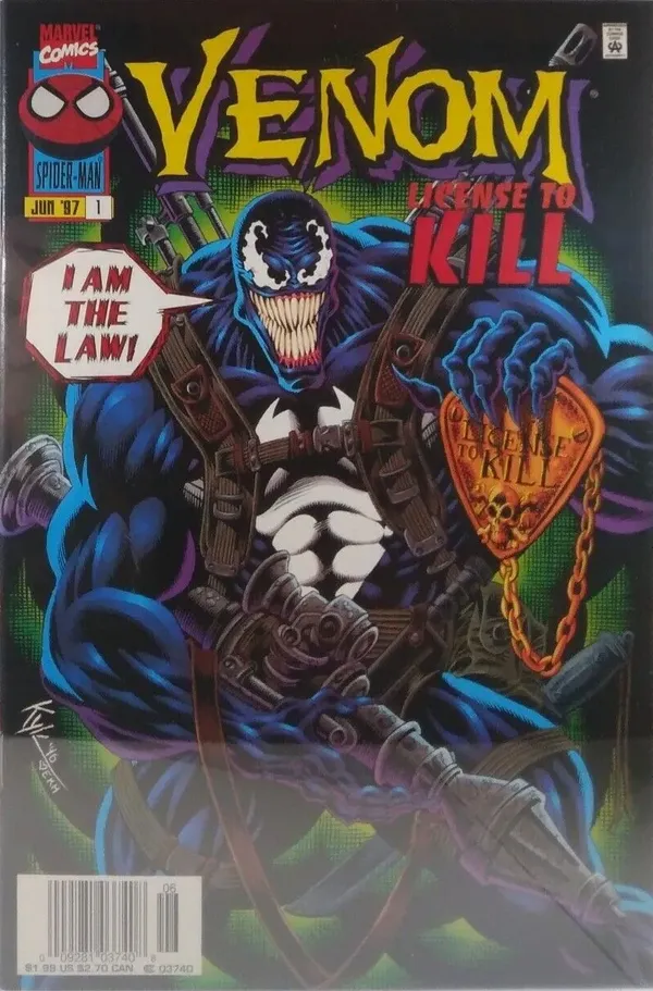 Venom: License to Kill #1 (Newsstand Edition) Value - GoCollect (venom ...