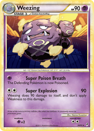 Weezing (38/95) - Call of Legends