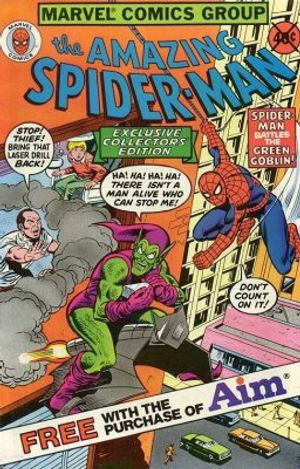 The Amazing Spider-Man: Aim Toothpaste Giveaway #1