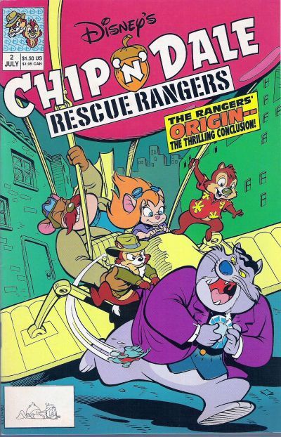 Chip 'N' Dale Rescue Rangers #2 Comic