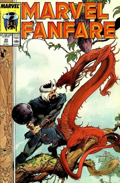 Marvel Fanfare #35 Comic