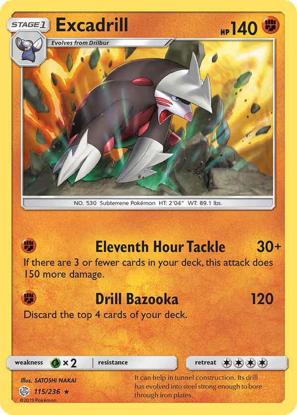 Excadrill (115/236) - Cosmic Eclipse