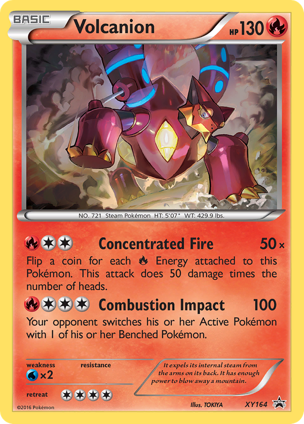 Volcanion (XY164) - XY Black Star Promos