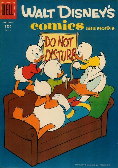 Walt Disney's Comics and Stories #216 Comic