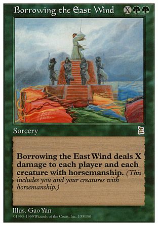 Borrowing the East Wind (Portal Three Kingdoms) Trading Card