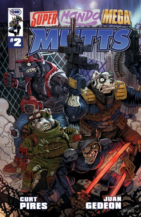 Super Mondo Mega Mutts #2 (Cover D Jake Smith Variant) Comic