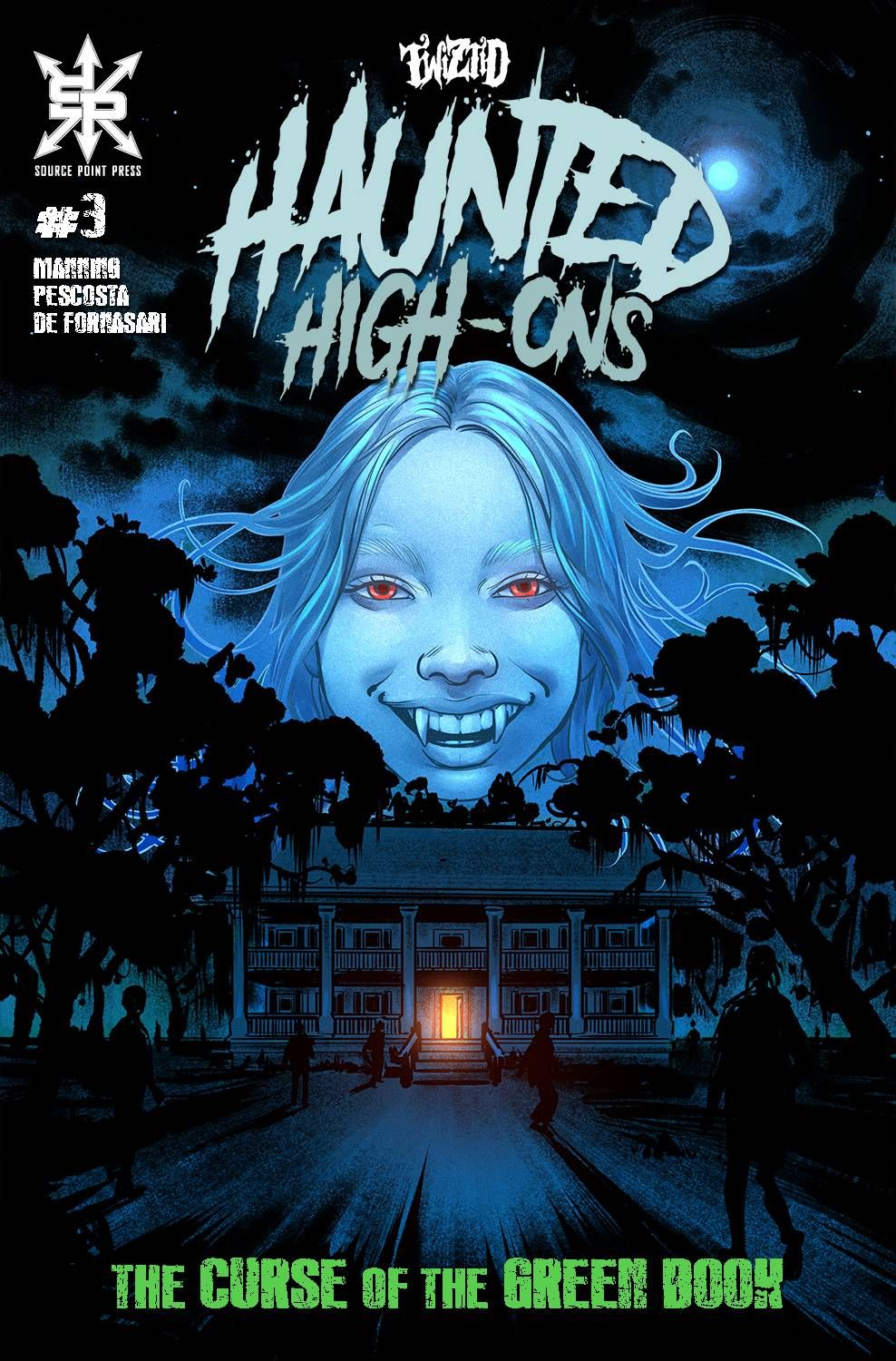 Twiztid: Haunted High-Ons - The Curse of the Green Book #3 Comic